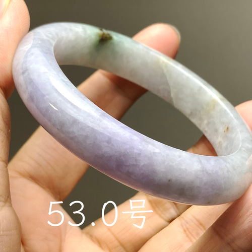 BG9-52 訳あり処分品 ラベンダー 春彩 53.0mm 糯氷種 ラベンダー