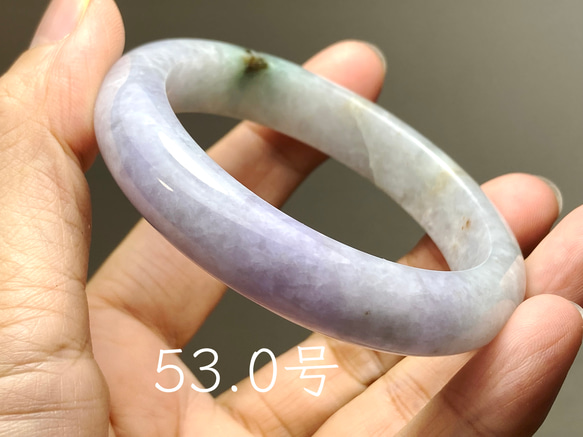 BG9-52 訳あり処分品 ラベンダー 春彩 53.0mm 糯氷種 ラベンダー