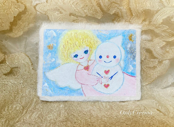 ま*ゆ様 じーっと見つめて　　絵画原画 ま*ゆ様 じーっと見つめて 絵画原画 KNM on X