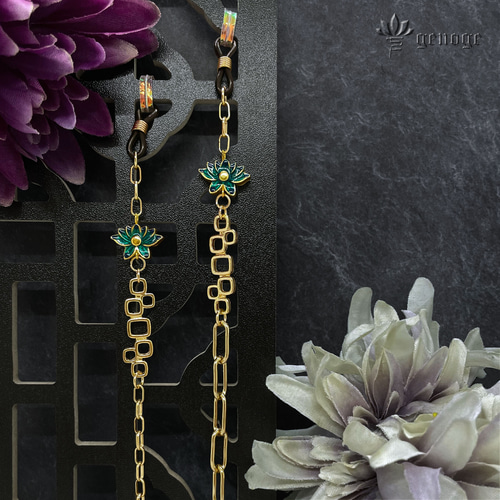 チャイナメガネチェーン】眼鏡チェーン/グラスコード｜中華×和風×大正