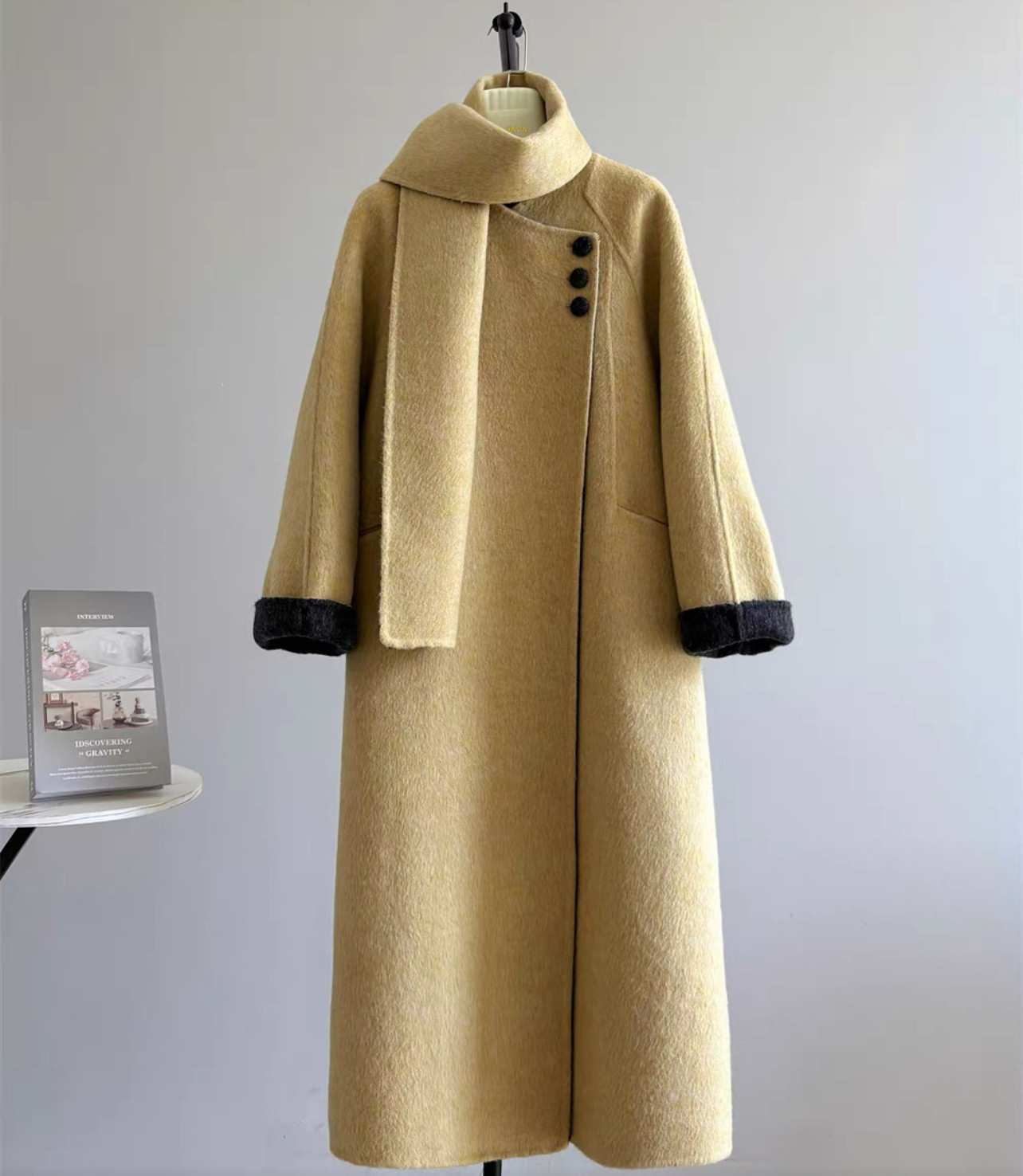 【冬支度新作】ウールコート、レディース、 モコモコテディコート、厚手コート、秋冬コート、個性的、防寒対策