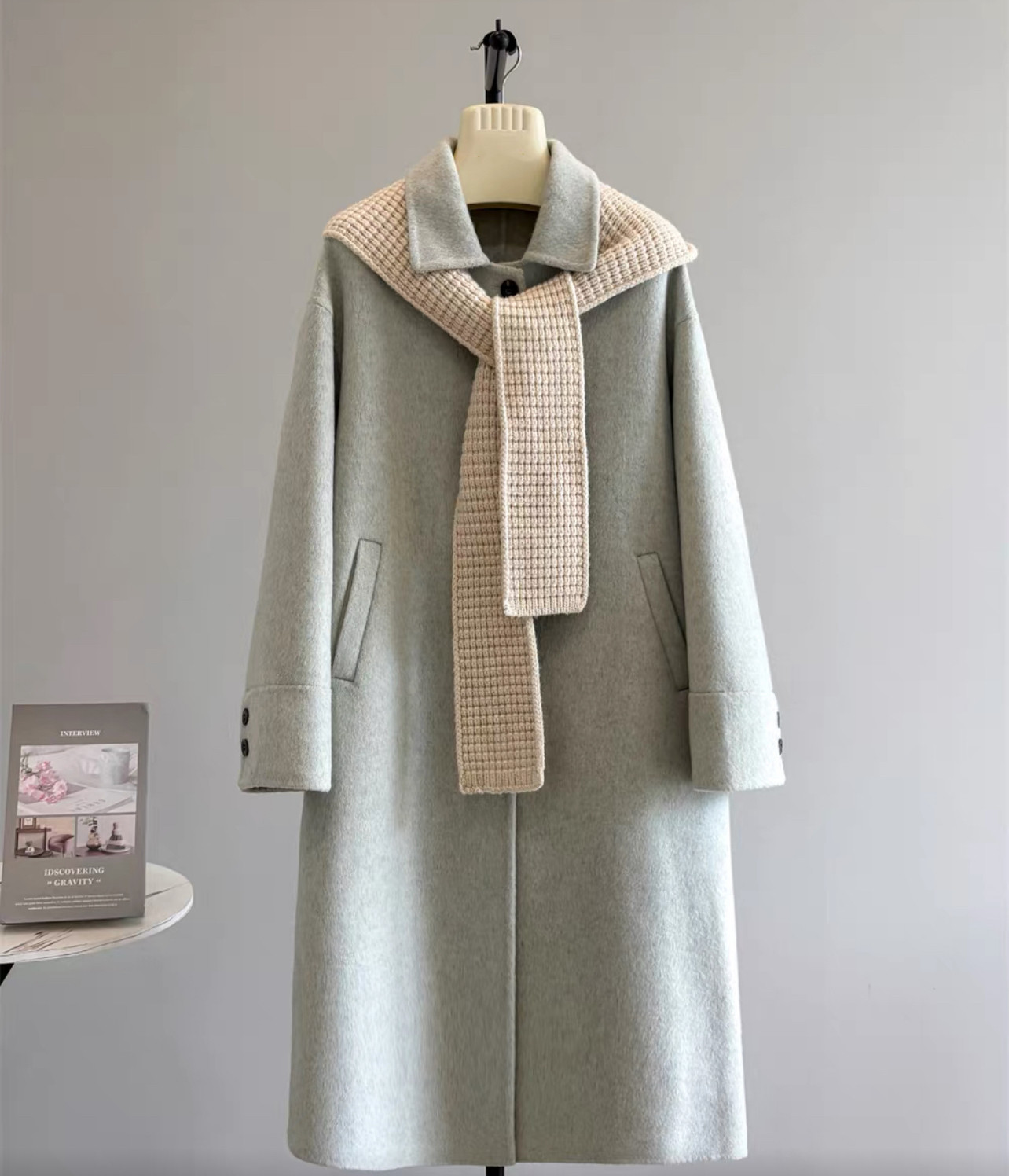 【冬支度新作】ウールコート、レディース、 モコモコテディコート、厚手コート、秋冬コート、個性的、防寒対策