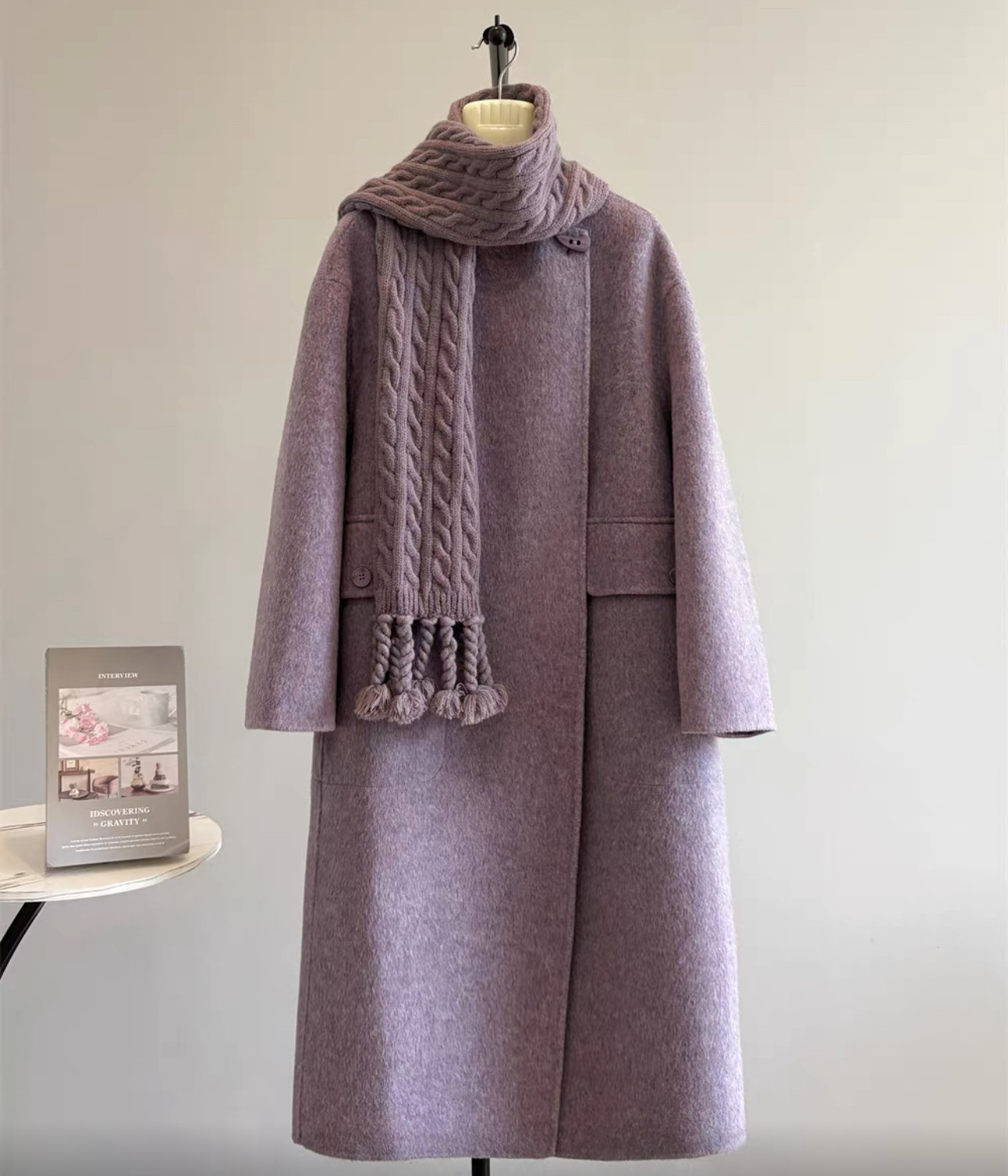 【冬支度新作】ウールコート、レディース、 モコモコテディコート、厚手コート、秋冬コート、個性的、防寒対策