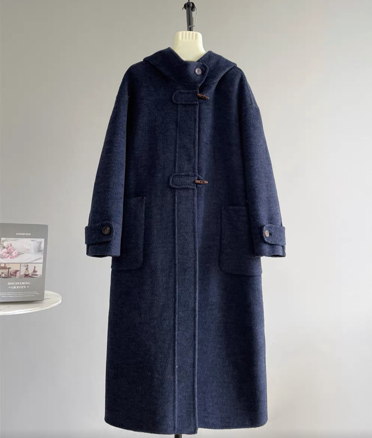 【冬支度新作】ウールコート、レディース、 モコモコテディコート、厚手コート、秋冬コート、個性的、防寒対策