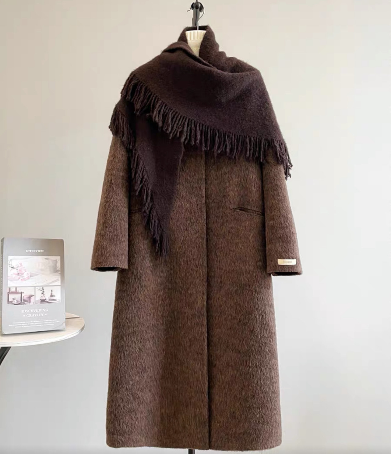 【冬支度新作】ウールコート、レディース、 モコモコテディコート、厚手コート、秋冬コート、個性的、防寒対策