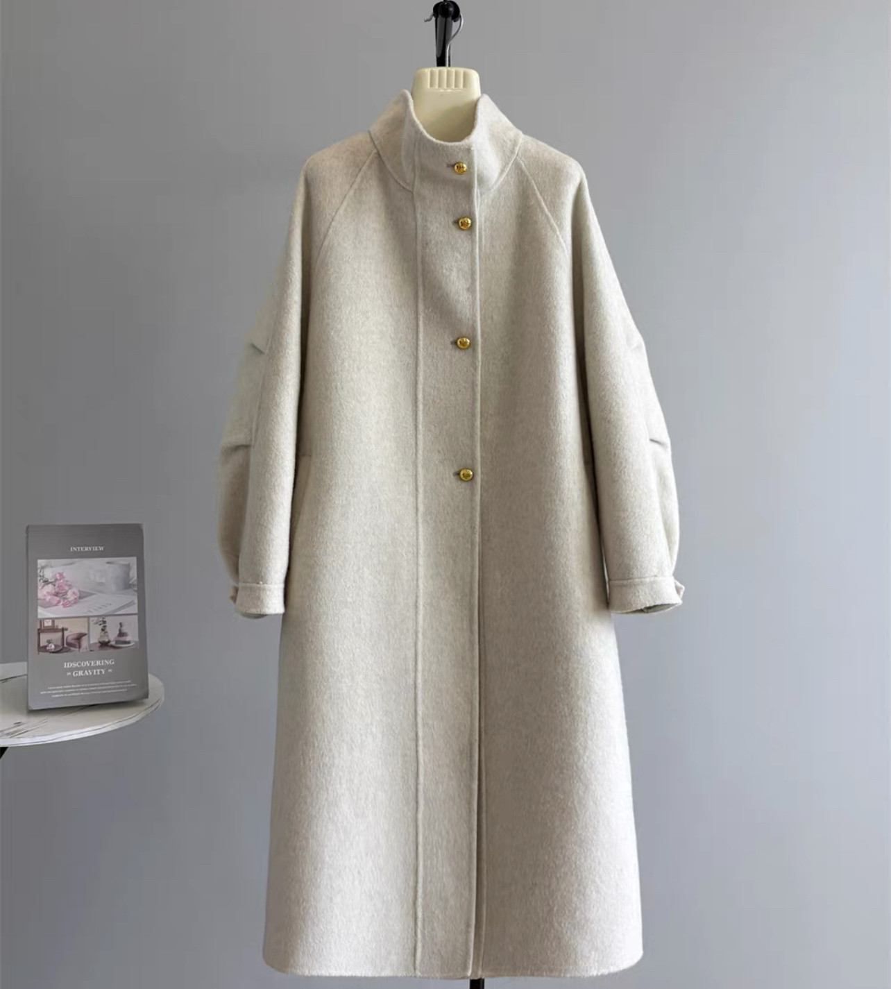 【冬支度新作】ウールコート、レディース、 モコモコテディコート、厚手コート、秋冬コート、個性的、防寒対策