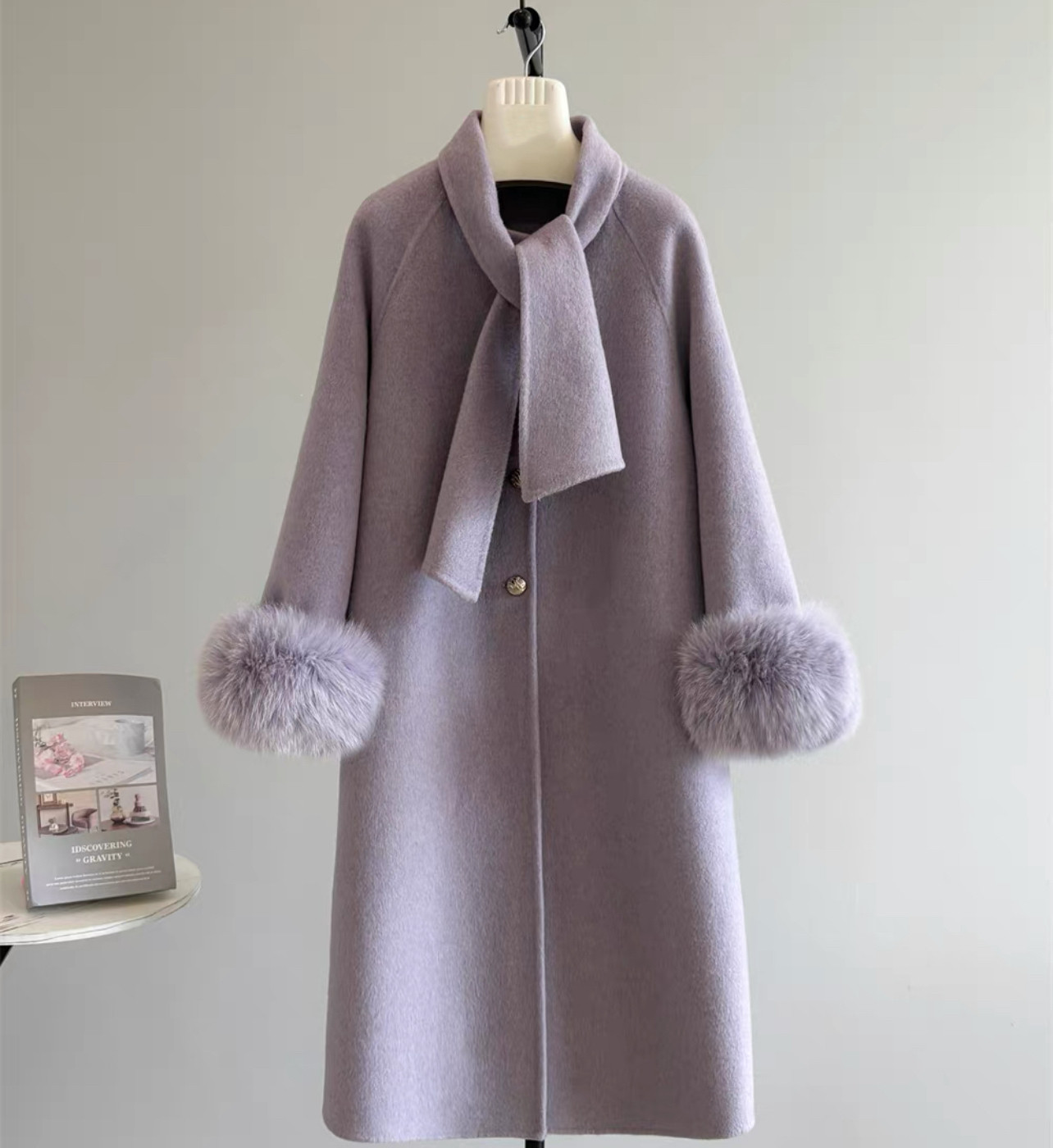 【冬支度新作】ウールコート、レディース、 モコモコテディコート、厚手コート、秋冬コート、個性的、防寒対策