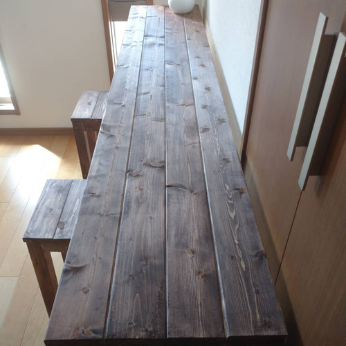 オーダーメイド】140×35 105カウンターテーブル ミシン台