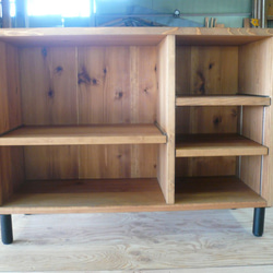 みー様オーダー製作品 オープンキャビネット W120㎝サイズ オール