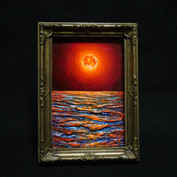 油絵 絵画 【青空に咲くミモザ】 絵画 HR 通販 14401239｜Creema