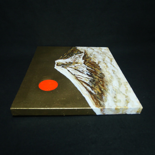 油絵 油彩 油彩画 絵 絵画 【黄金富士】 絵画 HR 通販 20240495