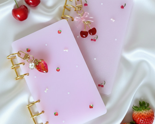 選べる2種】A6 レジン 貯金バインダー 家計管理｜積立貯金・saving