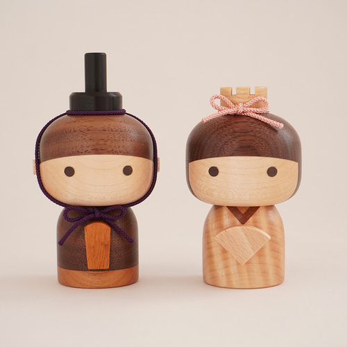 新作】まんまる雛 親王 木箱飾り ＊ひな祭り 雛人形＊ ひな人形・雛