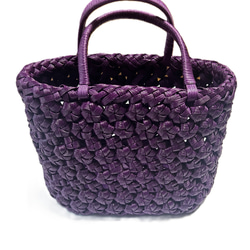 紫（パープル） かごバッグ の人気通販｜Creema(クリーマ