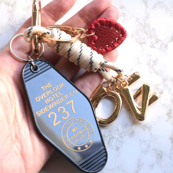 バレンタイン2026【数量限定】LOVE＆ハート　レッドアベンチュリン　カラビナ　ハンドストラップ・バッグチャーム 4枚目の画像