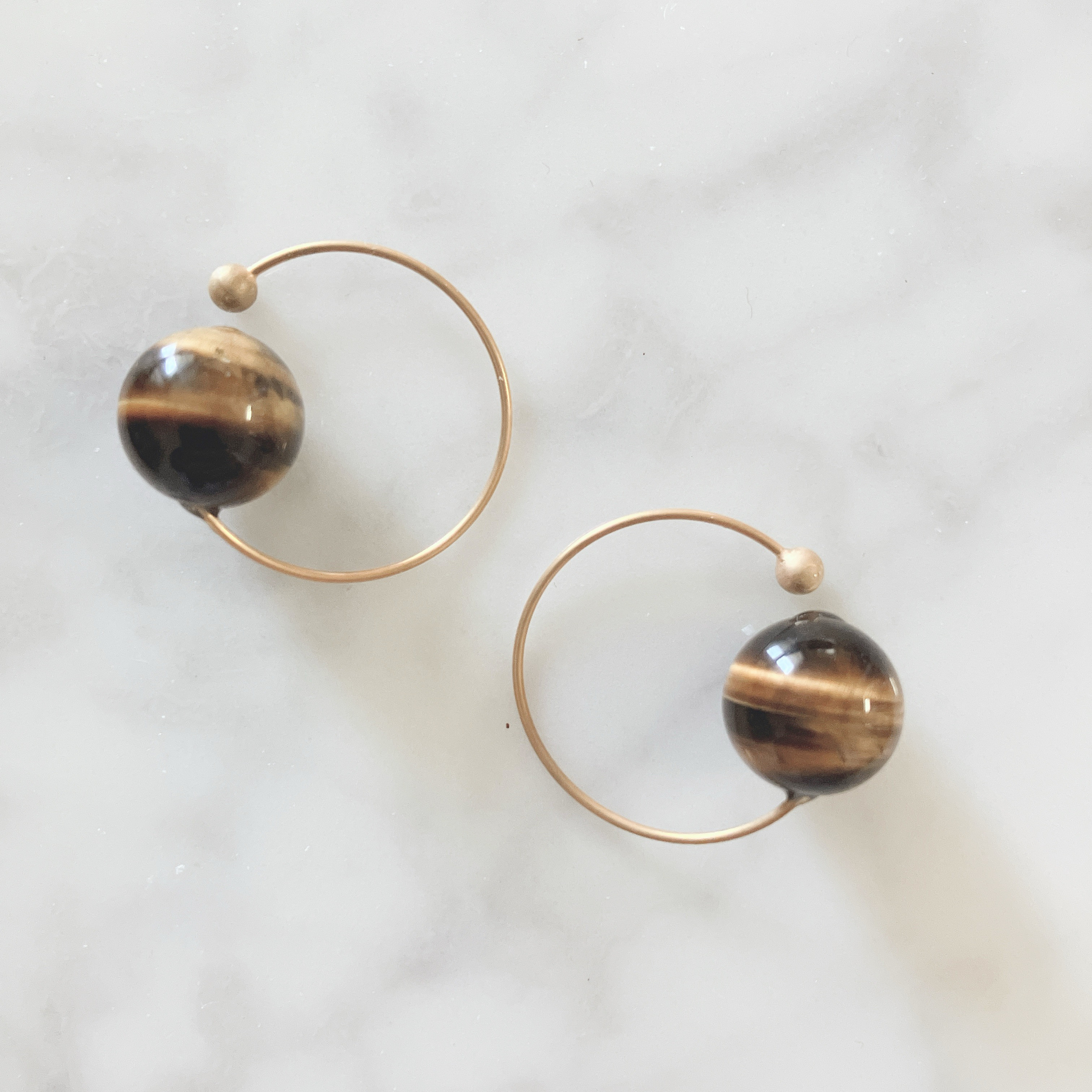 【さとう式公式カフ】タイガーアイのシンプルカフ・さとう式リンパケアの理論に基づいたビューティーカフ・さとう式イヤーカフ