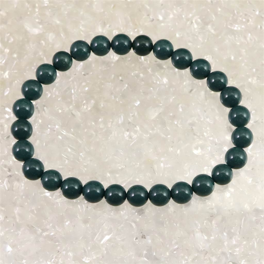 出雲碧玉 出雲石 SA  6mmブレスレット ディレクトリカード付 8.8g #78230
