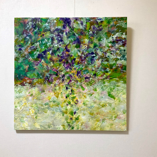 絵画のためのKEIGA （慶賀）版画用紙 アクリル絵の具 個展出品 日本画