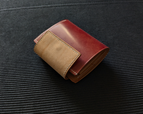 コードバン ミニウォレット ミニ財布 フラップ付き【ROCADO社