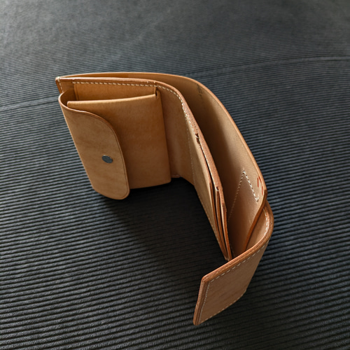 コードバン ミニウォレット ミニ財布 フラップ付き【ROCADO社