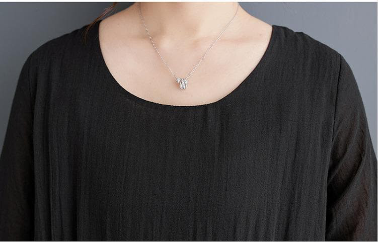 大きいサイズ 新品 3L前後 黒 ロングワンピース マキシ丈ワンピース プリーツ