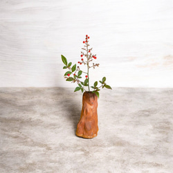 今月の1点もの | 悠久の銘木 屋久杉の一輪挿し お正月ハンドメイド2026