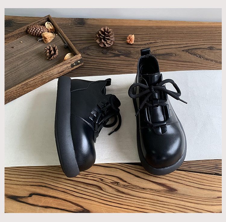 2025 年ウィンターモデル 厚底フリース入り女性用マーティンブーツ｜レトロイングランドスタイル ブサカワ大トゥショート