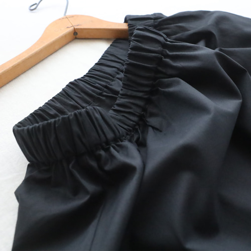 夏SALE 85cm シルキーコットン 贅沢3段フリル裾 ギャザー