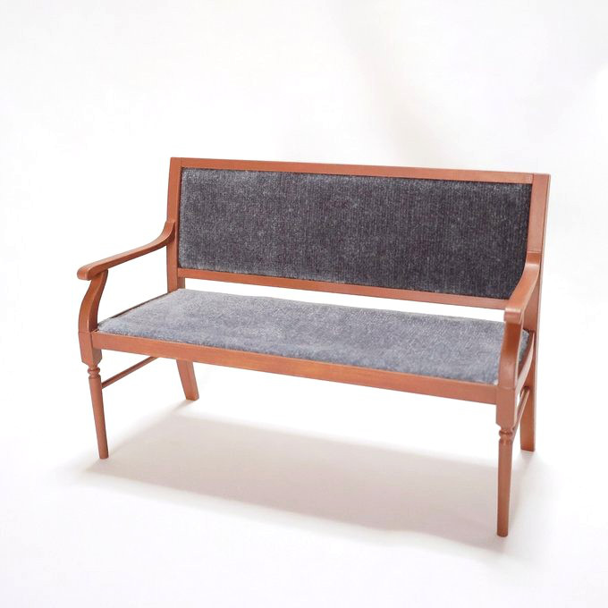 1/6サイズ　ソファ（ブルー）難あり　ミニチュア家具