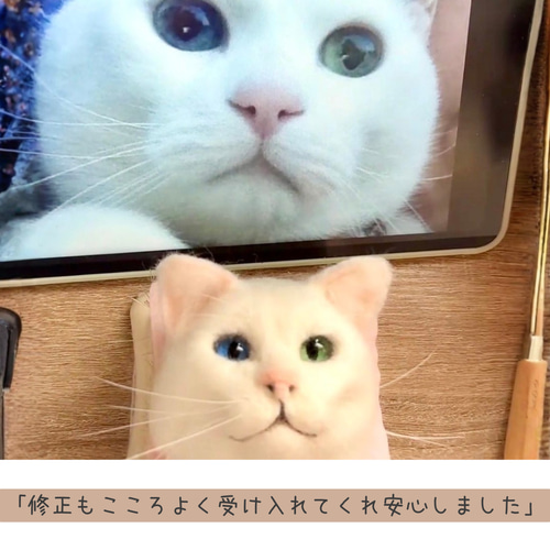 うちの子オーダー】全身、フレーム作品の羊毛フェルト 羊毛フェルト す