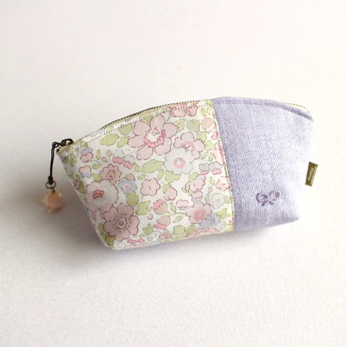 【43】manaページ⭐︎リバティ　ポーチ Sさまご注文のページ/リバティプリントのポーチ4点セット ポーチ