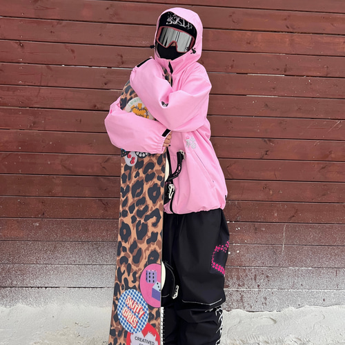 25-26 スノボウェア ジャケット単品 ピンク 撥水 防水 防寒 メンズ