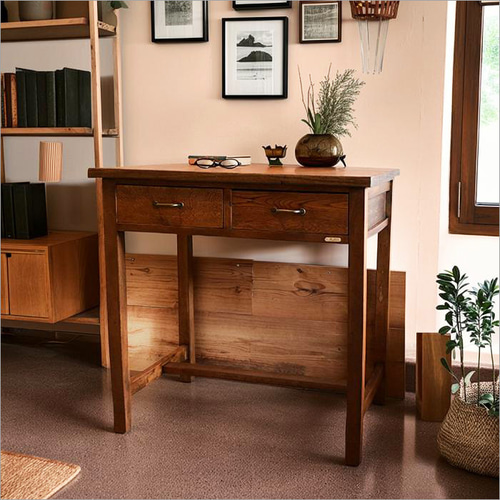 アンティーク ナラ材 片袖机 レトロ 無垢材 デスク 古家具 片袖机／デスク アンティーク 古家具