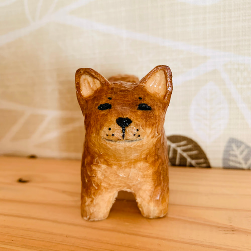 彫りシバ 立体・オブジェ ボウケンノトビラ 通販 20244730｜Creema