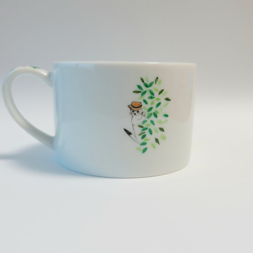 受注製作】スパイオコジョのマグカップ マグカップ AZUSA YOSHIMOTO