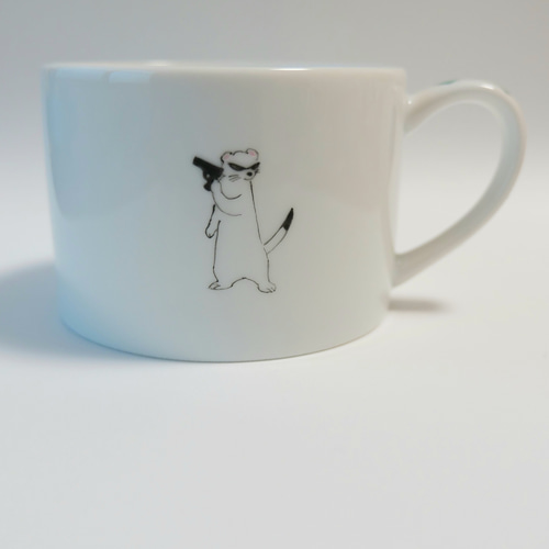 受注製作】スパイオコジョのマグカップ マグカップ AZUSA YOSHIMOTO