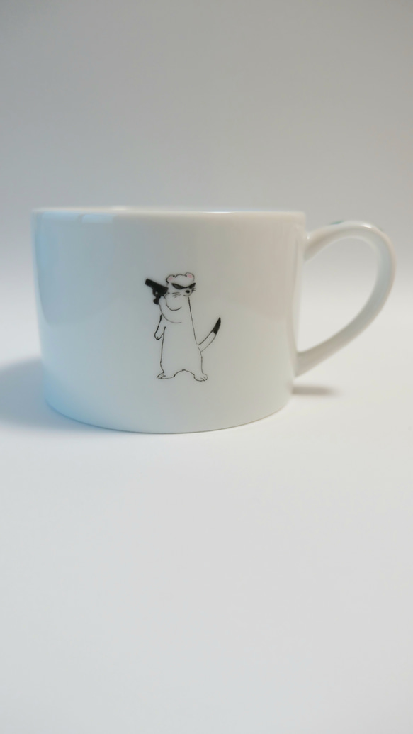 受注製作】スパイオコジョのマグカップ マグカップ AZUSA YOSHIMOTO