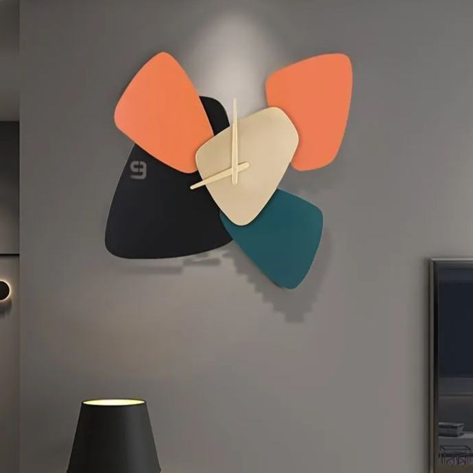 時計 掛け時計 モダン アーティスティック メタル 北欧 デジタル 静音 アメリカン アナログ インテリア時計 海