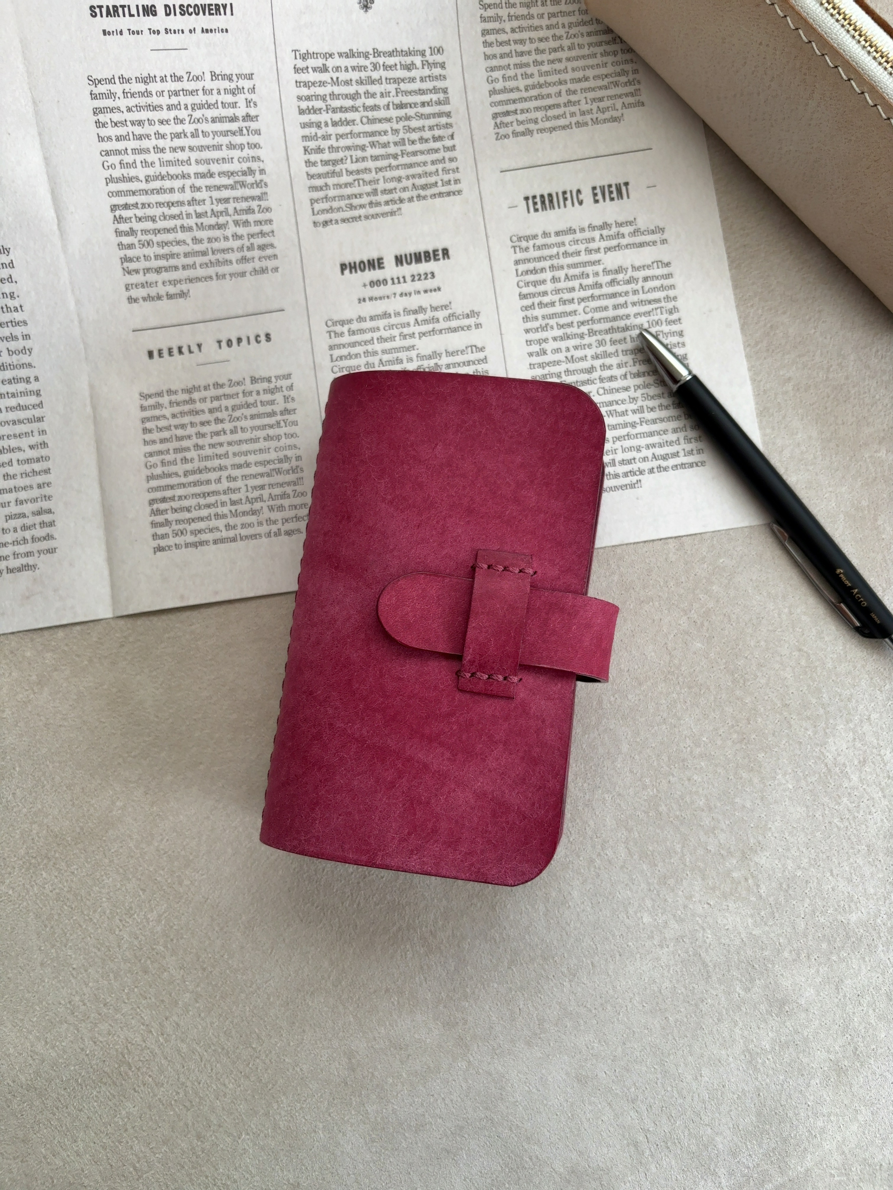 M5 システム手帳（ラベンダー）