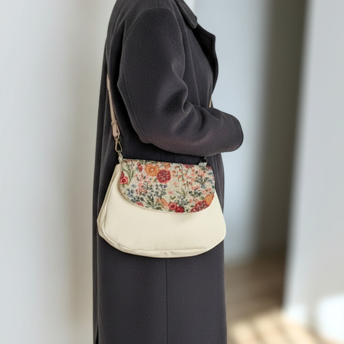 丸型ショルダーバック(ジャガード織地) ショルダーバッグ ジャガード織ショルダーバッグ メンズ レディース