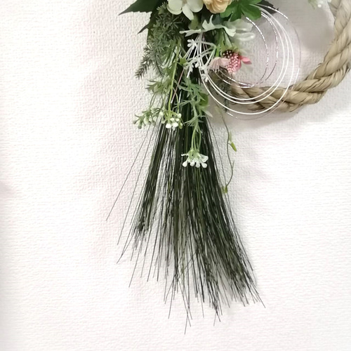 ◇ソラフラワー・しめ縄飾り・しめ縄リース◇お正月・正月飾り・リース