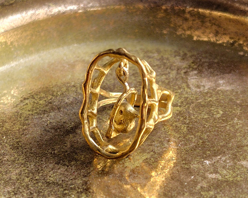 よしよし　ハンドメイド　真鍮　飾り　輪っか　リング　4種類　21個 リング | UNODAISAKU