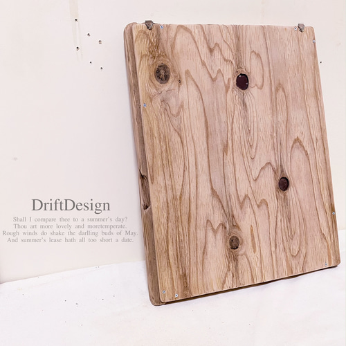 DriftDesign〜 味わい流木のヴィンテージ調壁掛けインテリアミラー