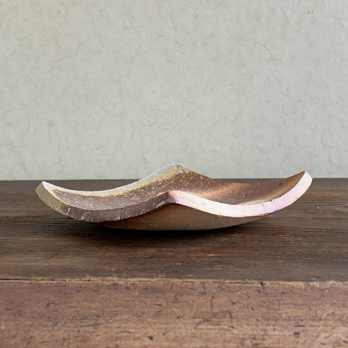 茶道 菓子皿 盛り皿 信楽焼 作家物 茶道 菓子皿 盛り皿 信楽焼 作家物