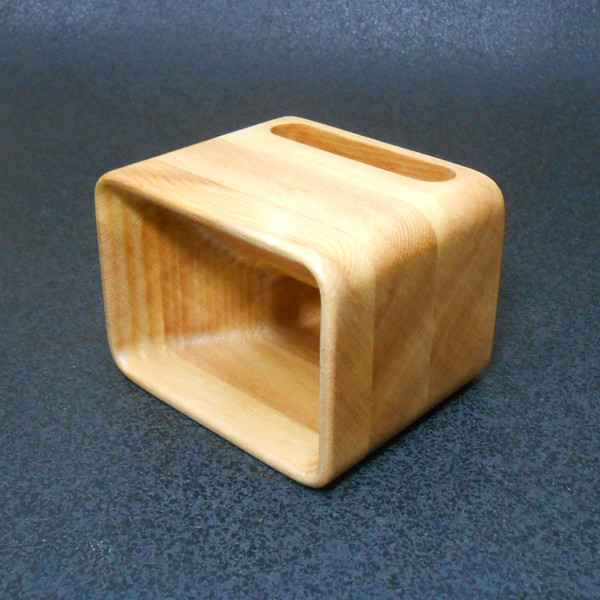 スマホ用　ウッドスピーカー