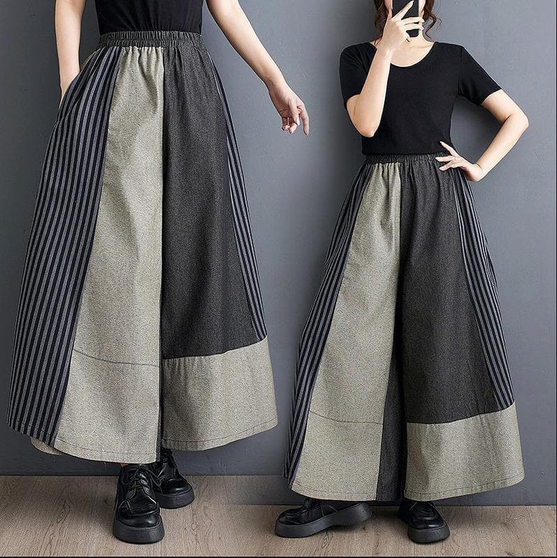 ❤️大きいサイズ❤️ レディース ガウチョ　パンツ　ワイド　春夏 秋 新品