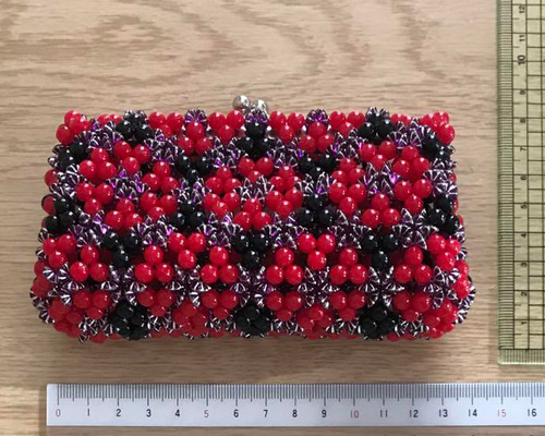 ハンドメイド】ビーズがま口 長財布 がま口 mini 通販 20246745