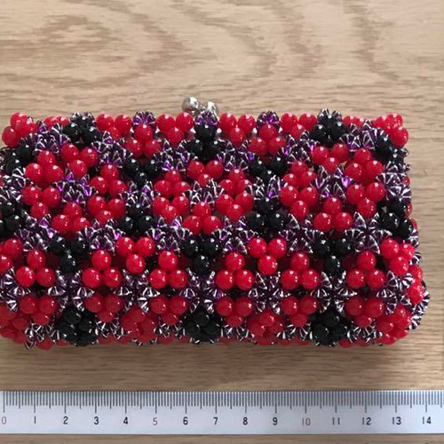 ハンドメイド】ビーズがま口 長財布 がま口 mini 通販 20246745