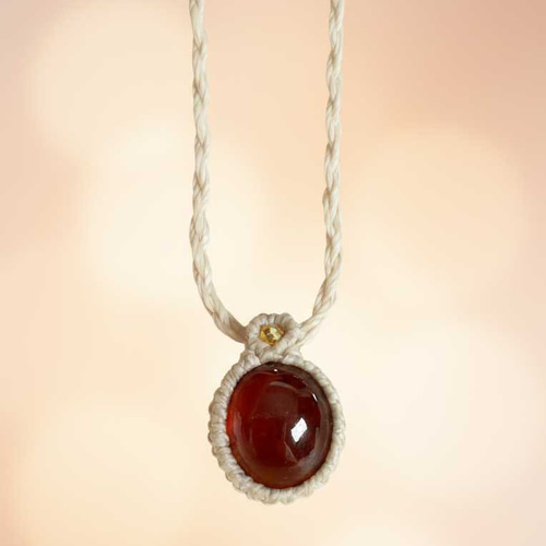 専用カート ヘソナイト マクラメネックレス ネックレス・ペンダント