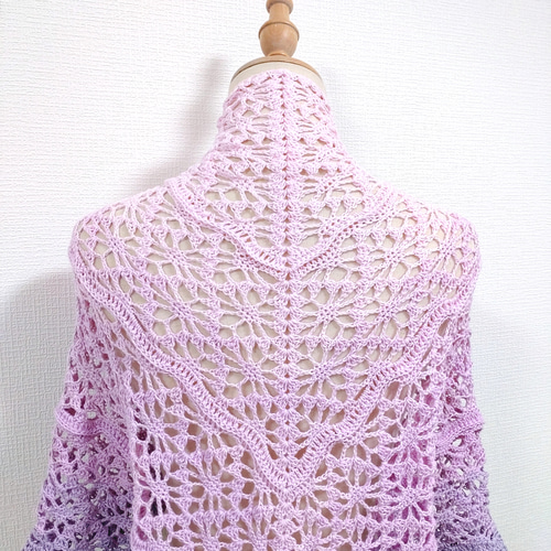 三角ショール ショール ストール バレエショール 年中使用可【ピンク